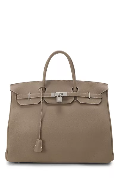 Etoupe Togo Birkin 40