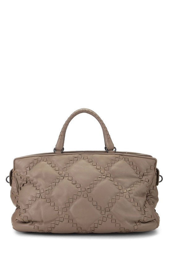 Grey Intrecciato Convertible Tote, , large image number 0