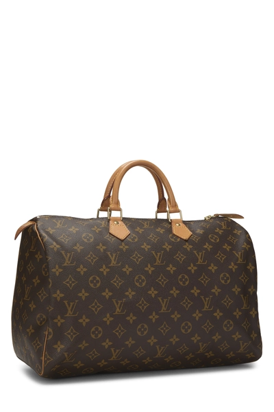 Louis Vuitton Monogram Canvas Speedy 40 — photo 2
