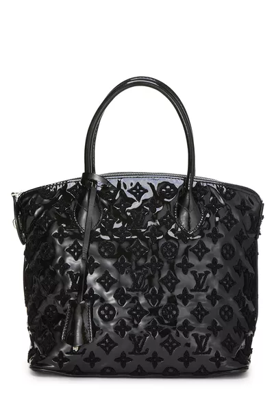 Louis Vuitton Black Monogram Patent Leather Fascination Lockit