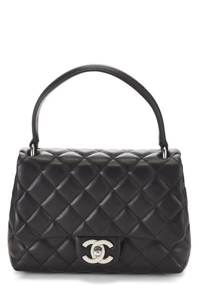 Chanel Black Quilted Lambskin Kelly Mini