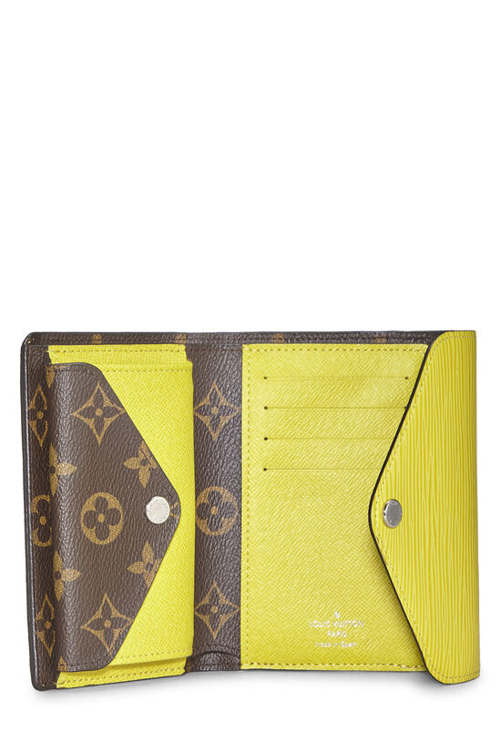 Yellow Epi Monogram Canvas Marie-Lou Compact Wallet, , large image number 3