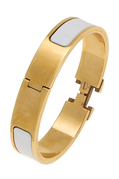 White Clic Clac H Narrow, , large