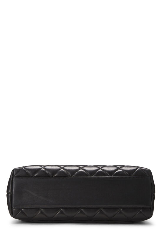 Black Quilted Lambskin Kelly Small, , large image number 4
