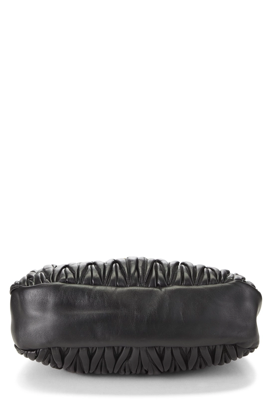 Black Calfskin Buckle Hobo Small, , large image number 4