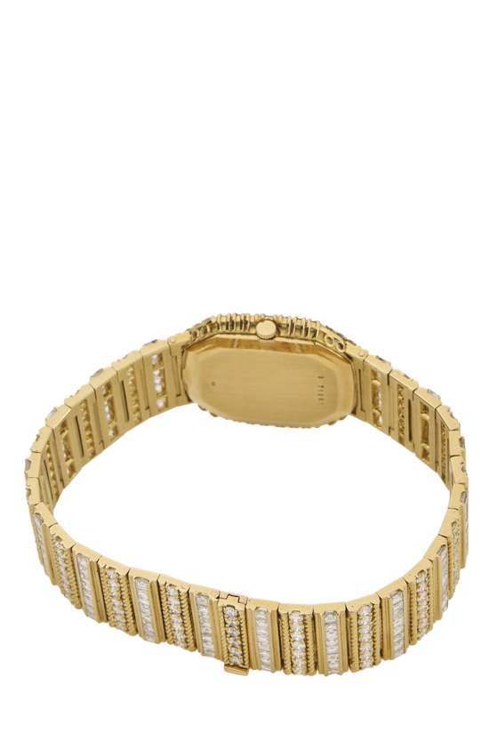 Gold Diamond Bezel 4207BA 30X32MM Watch, , large image number 4