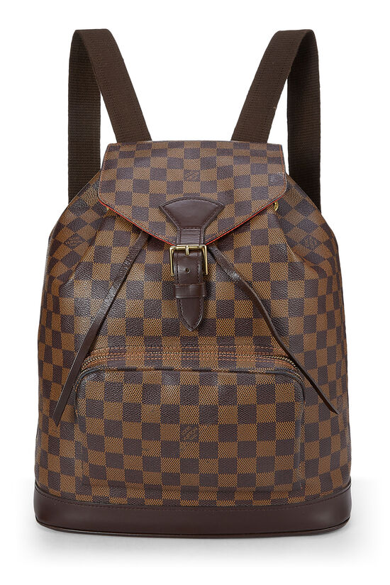 Louis Vuitton Damier Ebene Montsouris GM QJB0B80T03008 | WGACA 