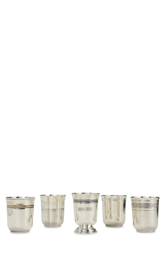 Silver Metal Set of Cups, , large image number 0