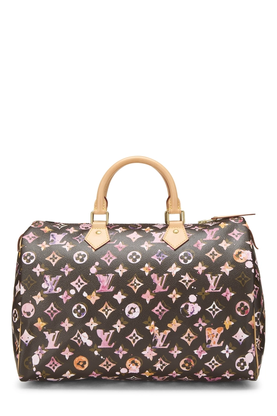 Richard Prince x Louis Vuitton Limited Edition Monogram Watercolor Speedy 35, , large image number 0