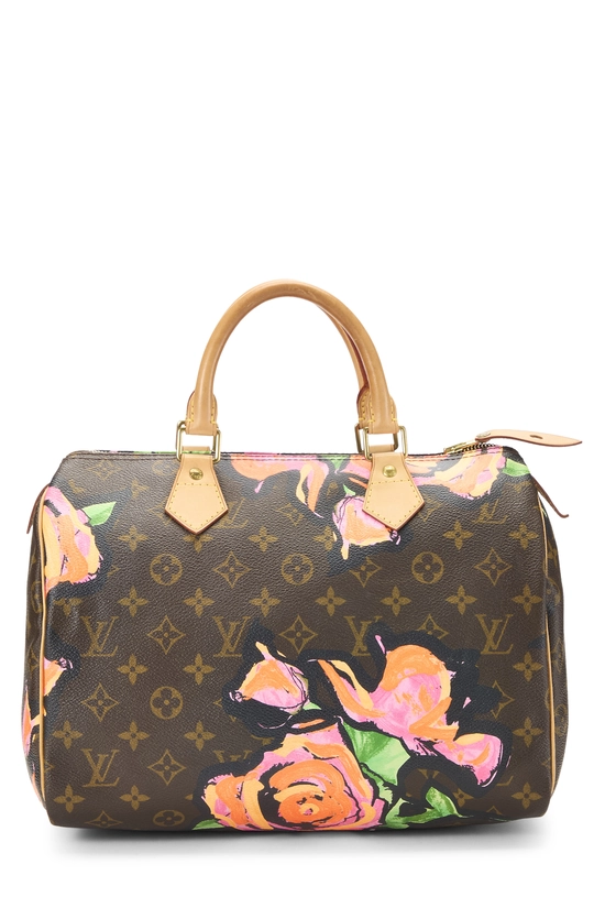 Stephen Sprouse x Louis Vuitton Monogram Roses Speedy 30, , large image number 0