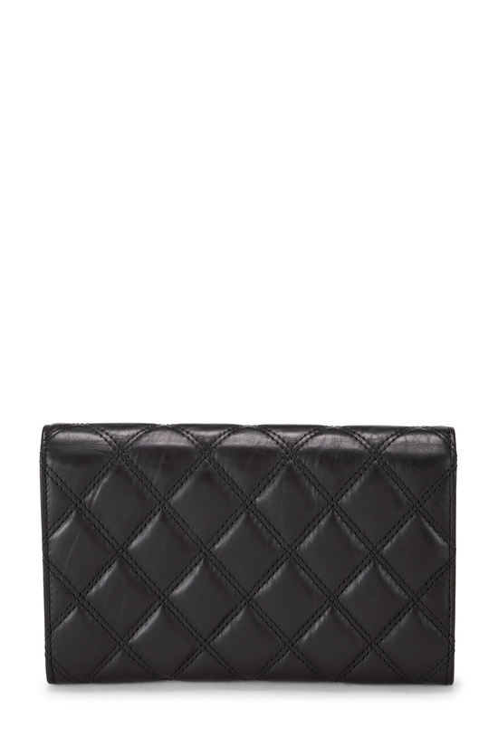 Black Calfskin Paris-New York Flap Wallet, , large image number 2