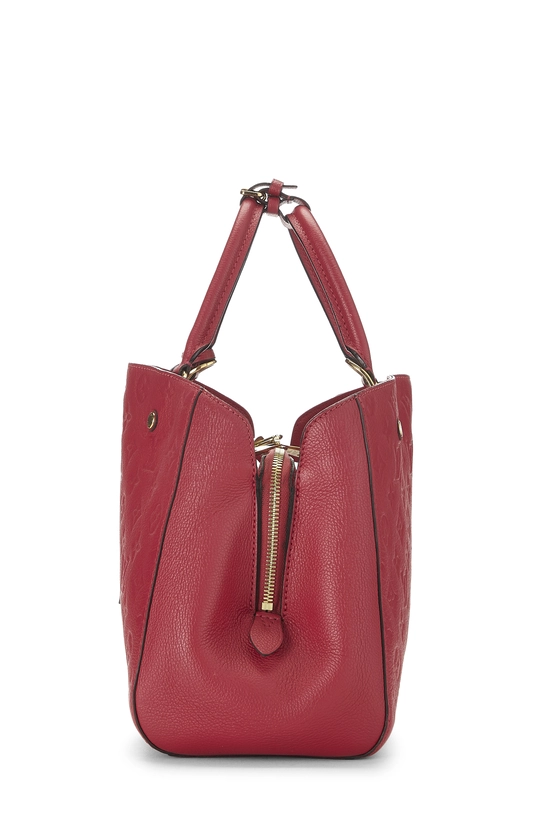 Red Monogram Empreinte Montaigne MM, , large image number 2