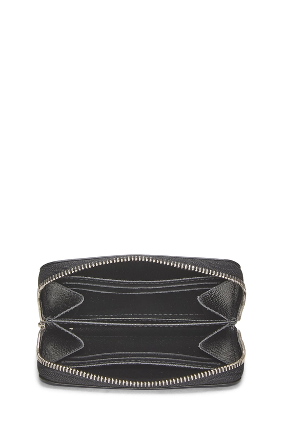 Black Epi Zippy Coin Purse, , large image number 3
