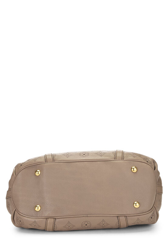 Louis Vuitton Grey Monogram Mahina Lunar PM QJB0DL1QEF001 | WGACA 