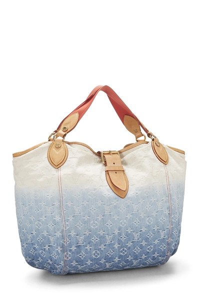 Blue Ombr&eacute; Monogram Denim Sunbeam, , large