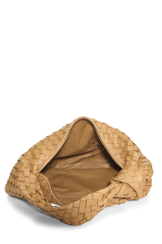 Brown Intrecciato Leather Jodie Small, , large image number 5