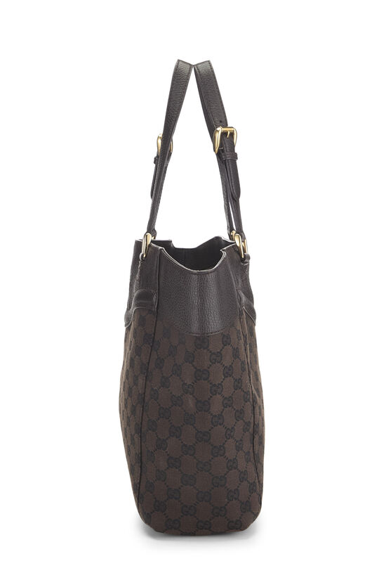Brown GG Canvas Tote, , large image number 2
