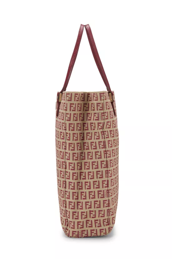 Red Zucchino Canvas Vertical Tote Small, , large image number 2