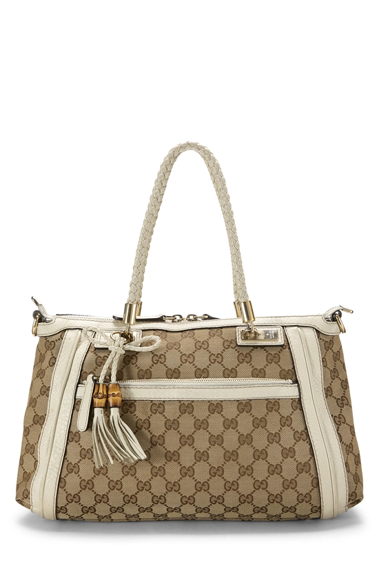 Original GG Canvas Bella Zip Tote, , large image number 0