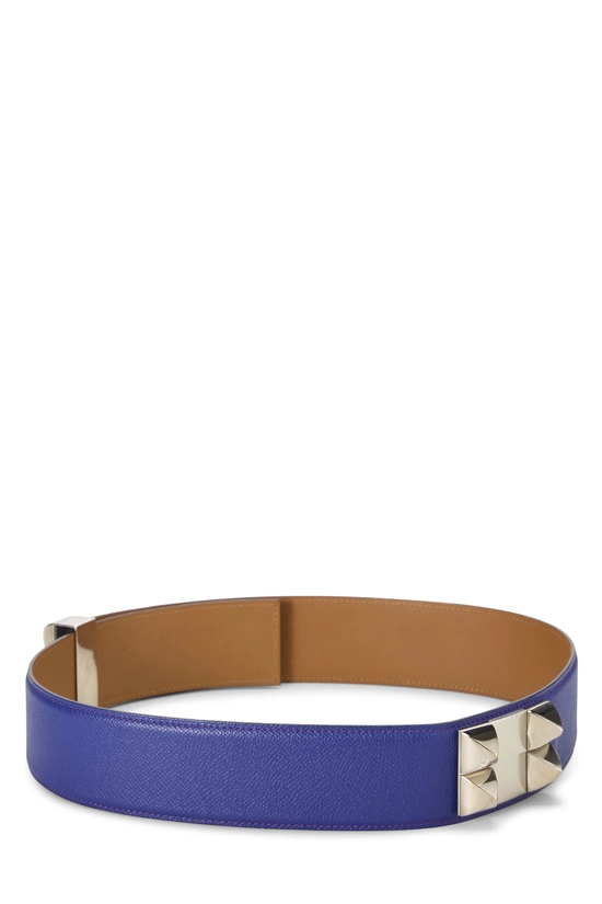 Blue Electric Epsom Collier De Chien Belt 80, , large image number 2