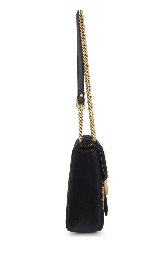Black Velvet Marmont 'Loved' Shoulder Bag, , large image number 2