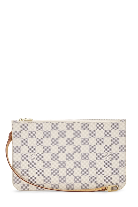 Damier Azur Neverfull Pouch, , large image number 0