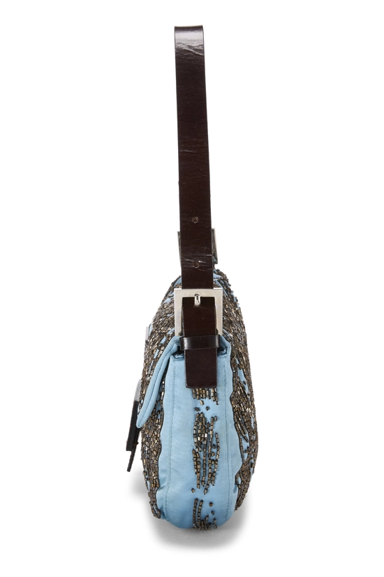 Blue Embellished Baguette, , large image number 2