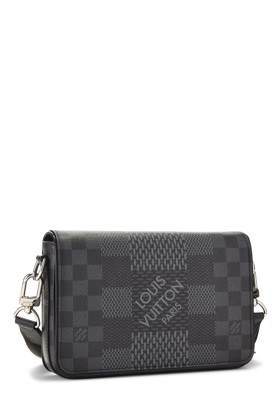 Damier Graphite 3D Studio Messenger, , large image number 1