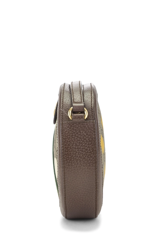 Brown GG Supreme Canvas Ophidia Round Bag, , large image number 2