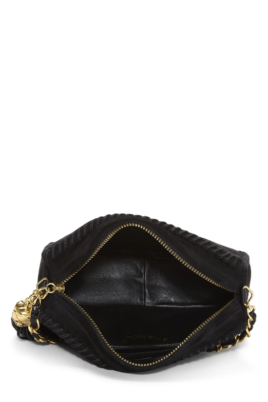 Black Suede 'CC' Camera Bag, , large image number 5