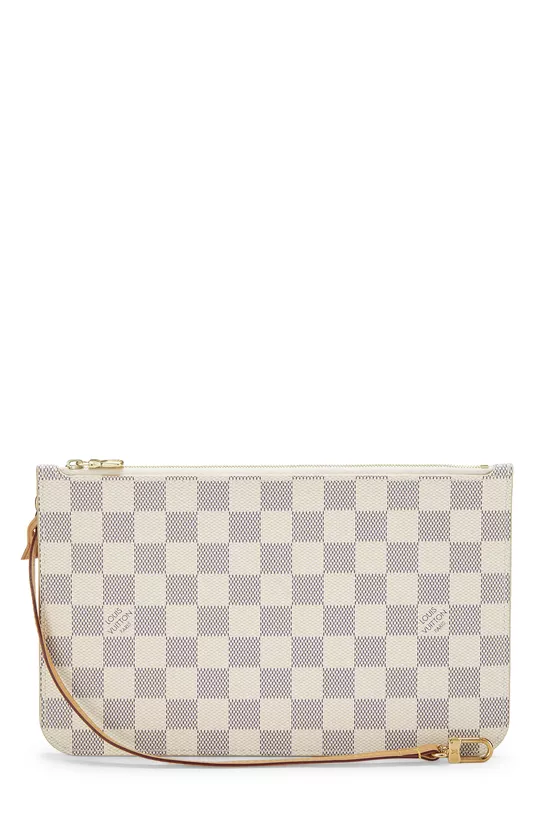 Damier Azur Neverfull Pouch MM NM, , large image number 0