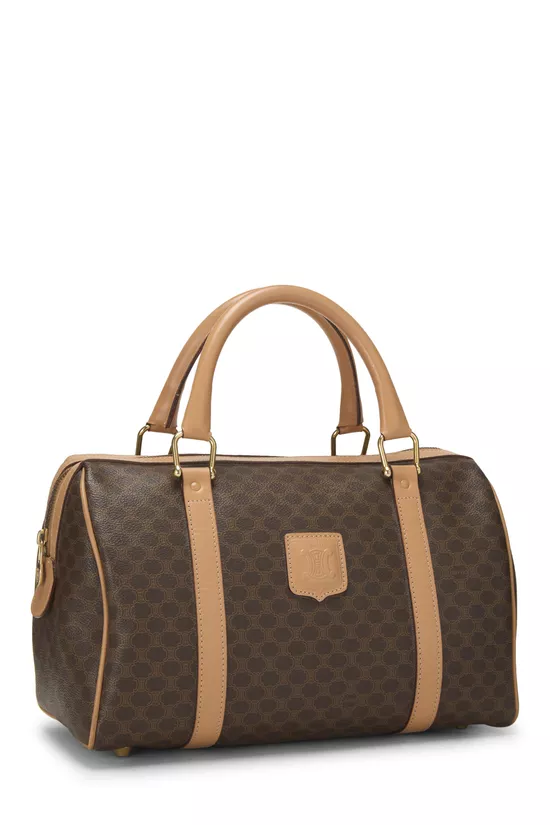 Brown Coated Canvas Macadam Boston, , large image number 1