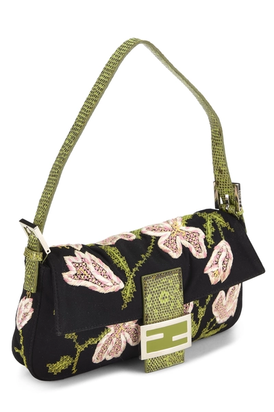 Multicolor Embroidered Baguette, , large