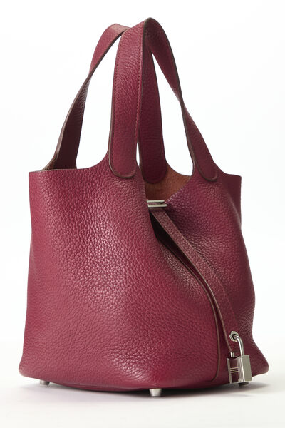 Rouge Grenat Clemence Picotin Lock 18, , large