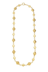 Gold 'CC' Loupe Necklace