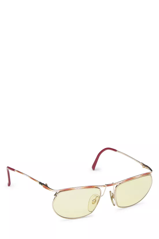 Red Metal Sunglasses, , large image number 1