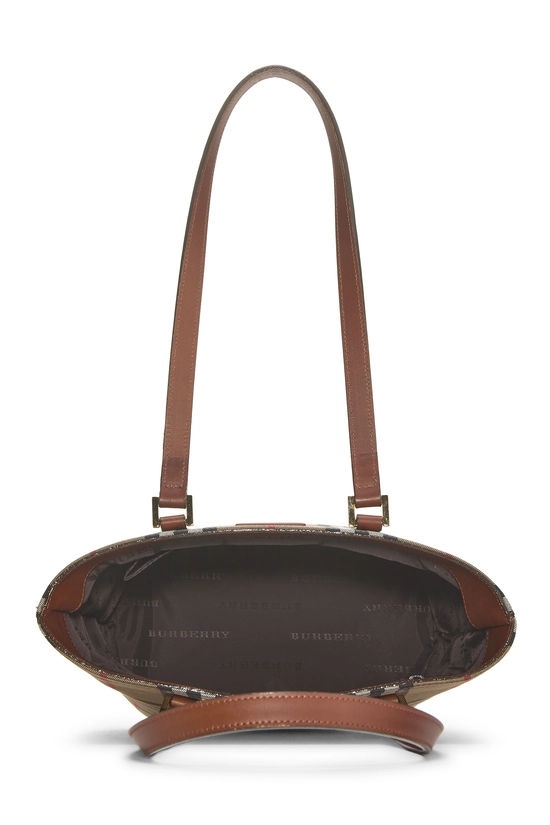 Brown Haymarket Canvas Bucket Tote, , large image number 5
