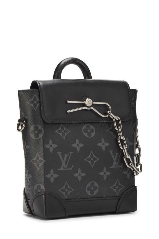Black Monogram Canvas Eclipse Steamer Nano, , large image number 1
