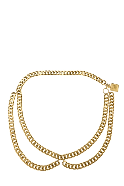 Gold Perfume Chain Belt 2