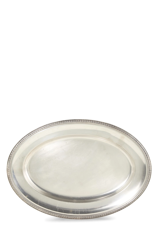 Silver Metal Serving Tray, , large image number 1