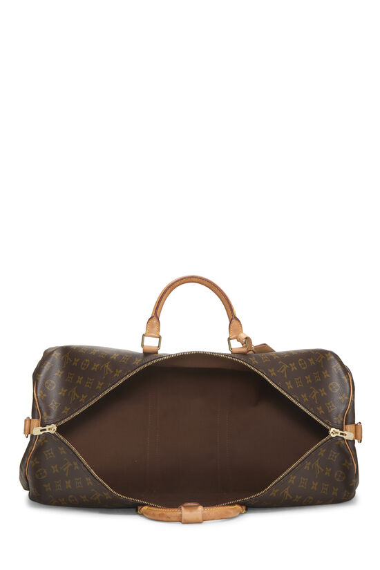 Monogram Canvas Keepall Bandouliere 60, , large image number 5