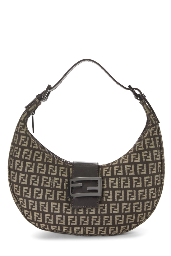 Brown Zucchino Canvas Shoulder Bag, , large image number 0