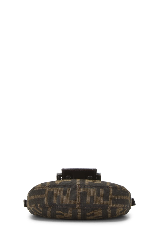 Brown Zucca Canvas Croissant Mini, , large image number 4