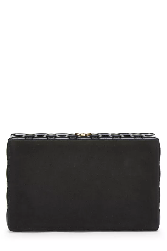 Black Quilted Lambskin Jewelry Chest Small, , large image number 4