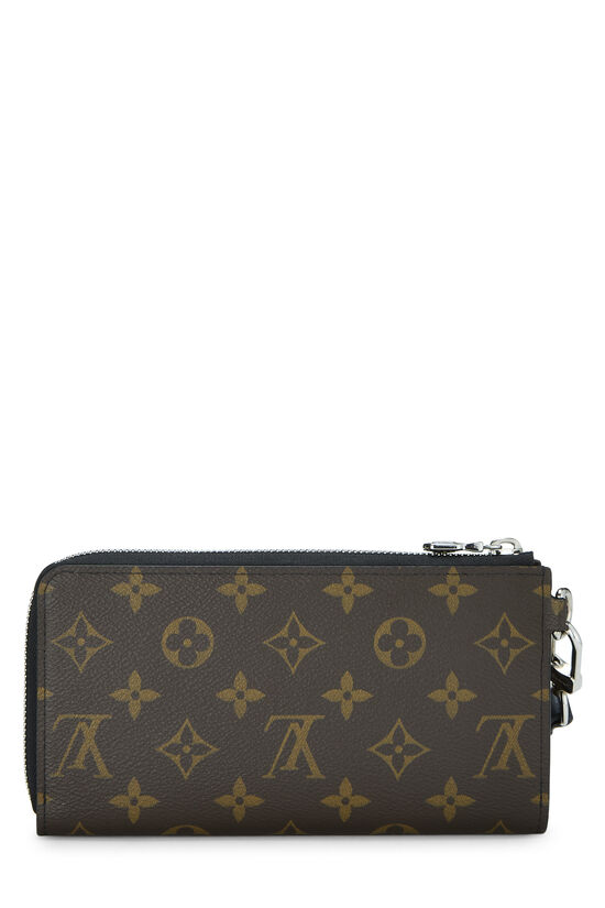 Louis Vuitton Monogram Canvas Macassar Zippy Dragonne  