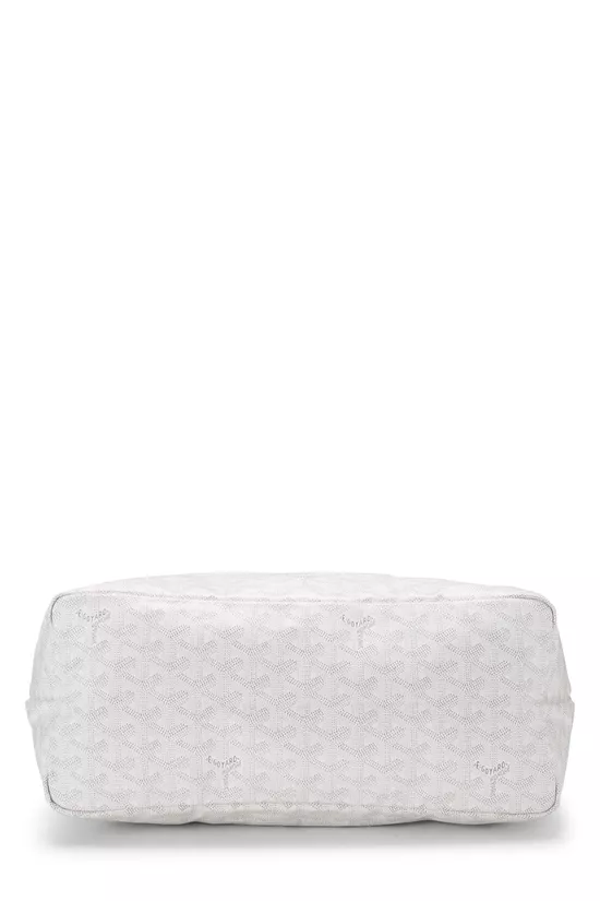 White Goyardine Canvas Saint-Louis PM, , large image number 4