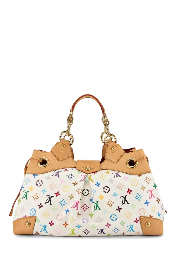 Takashi Murakami x Louis Vuitton White Monogram Multicolore Ursula, , large image number 3