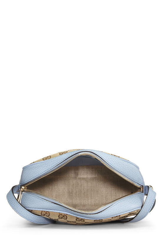 Pre-Owned Blue Original GG Canvas Bree Crossbody QFB1950E0B105