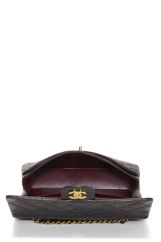 Black Quilted Lambskin Classic Double Flap Medium, , large image number 5