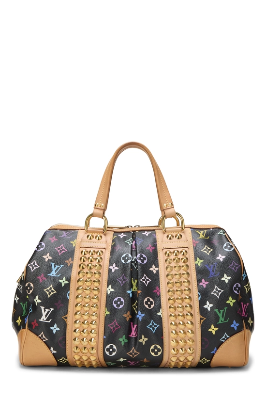 Takashi Murakami x Louis Vuitton Black Monogram Multicolore Courtney GM, , large image number 0